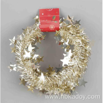 CHRISTMAS STAR SHAPE WREATH